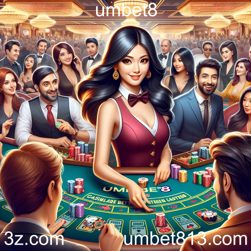 Experiência Imersiva nos Cassinos ao Vivo do Umbet8
